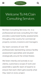 Mobile Screenshot of consultmcclain.com